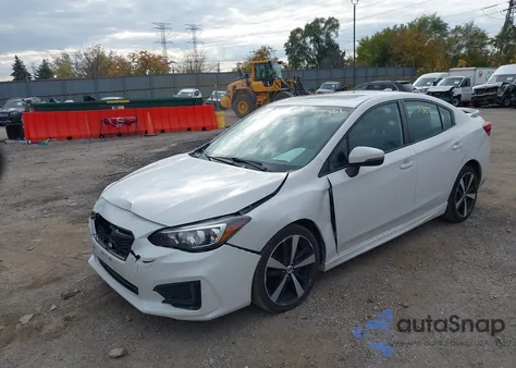 2017 Subaru Impreza 2.0I Sport from USA, damaged, VIN 4S3GKAM69H3611460